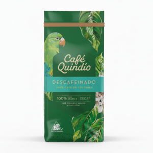 Cafe Molido Descafeinado – Quindio Gourmet – 340Grs
