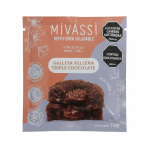 Galleta Rellena de Chocolate – Mivassi – 70Grs