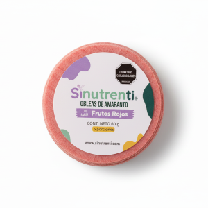 Oblea Sabor Frutos Rojos – Sinutrenti – 60Grs
