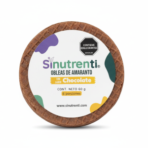Oblea Sabor Chocolate – Sinutrenti – 60Grs