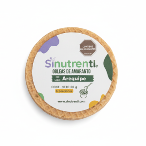 Oblea Sabor Arequipe – Sinutrenti – 60Grs