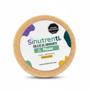 Oblea Sabor Nuez – Sinutrenti – 60Grs
