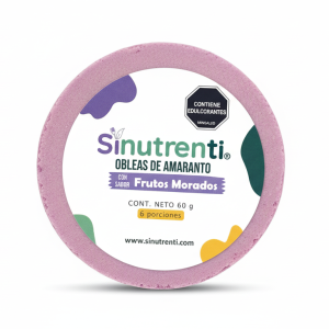 Oblea Sabor Frutos Morados – Sinutrenti – 60Grs