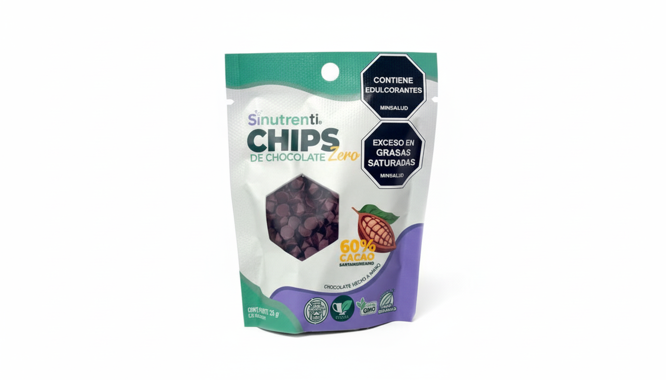 Chips de Chocolate Oscuro - Sinutrenti - 25Grs