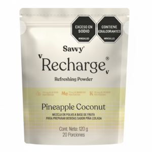 Recharge Pineapple Coconut – Savvy – 120Grs