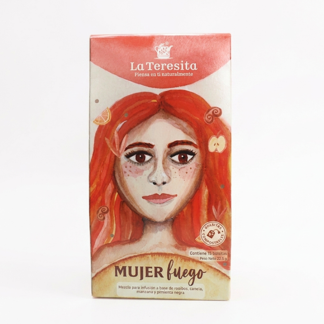 Infusion Mujer Fuego - La Teresita - 15 Sobres