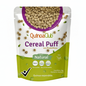 Cereal Puff Natural – Quinua Club – 70Grs