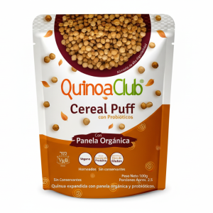 Cereal Puff con Dulce – Quinua Club – 100Grs