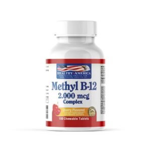 Methyl B12 2.000 – Healthy America – 100 Softgels