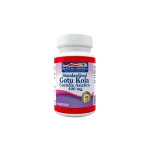 Gotu Kola 400 Mg Softgel – Healthy America – 60 Softgels