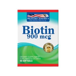 Biotin 900Mcg 90 Capsulas – Healthy America