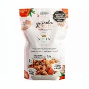 Granola Keto Fresa – Sofia Jaramillo – 250Grs