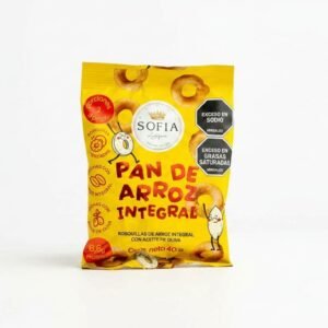 Rosquitas de Arroz Integral – Sofia Jaramillo – 40Grs