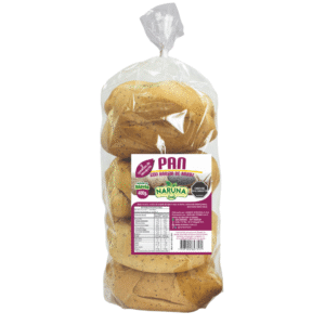 Pan de Arroz con Semilla Amapola X 8 Unid – Naruna Foods – 400Grs