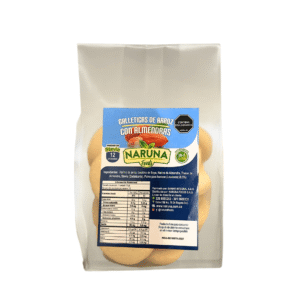 Galletas de Arroz con Almendras X 12 Unid – Naruna Foods – 45Grs